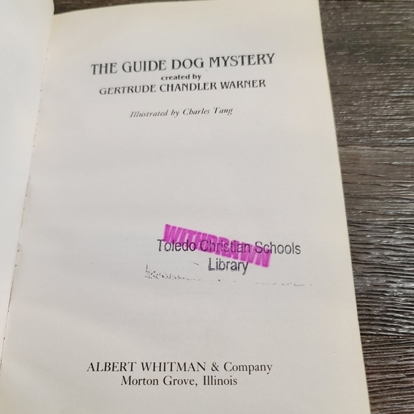 Vintage 90s The Boxcar Children #53 The Guide Dog Mystery Children's Paperback - Picture 2 of 8